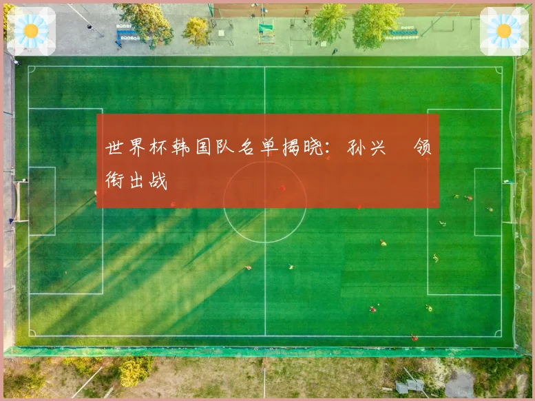 世界杯韩国队名单揭晓：孙兴慜领衔出战