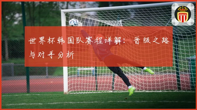世界杯韩国队赛程详解:晋级之路与对手分析